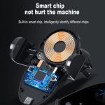 15W Wireless Charger Car Phone Holder Qi Induction Sensor Fast Charging Stand Mount For Samsung Huawei iPhone 12 11 Pro 8 Xiaomi