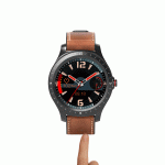[Bluetooth 5.0 ] BlitzWolf BW-HL2 montre intelligente 1.3 'plein écran tactile rond fréquence cardiaque pression artérielle O2 moniteur IP67 Smartwatch