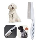 Home Pet Animal Care Comb Protect Flea Comb for Cat Dog Pet Stainless Steel Comfort Flea Hair Grooming Comb PCCYTM335