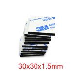 10-100pcs 3M Strong Pad Mounting Tape Double Sided Adhesive Acrylic Foam Tape Two Sides Mounting Sticky Tape Black Multiple size