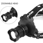 Most Powerful XHP90.2 Led Headlamp 8000LM Head lamp USB Rechargeable Headlight Waterproof Zooma Fishing Light Use 18650 Battery