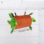 Ropeway Nest Forest Hamster Hammock Soft Toys Leaf Tunnel Toy House Warm Cage Pet Stump Small Pet Toy