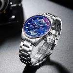 NIBOSI Fashion Mens Watches Top Brand Luxury Wrist Watch Quartz Clock Gold Watch Men Waterproof Chronograph Relogio Masculino