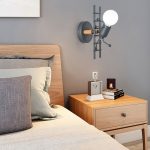 Iron Led Wall Lamp American Creative Wall Lights Metal Cartoon Robot Sconce Wall Light bedroom Children room Luminaire