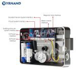 Serrure de porte électronique pour maison, application de verrouillage par empreinte digitale, bluetooth, carte intelligente, Code sans clé, batterie