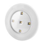LED Dimmable Under Cabinet night Light Battery Operated Puck Lighting Closets Lights with Remote Control for Wardrobe kitchen