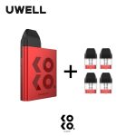 UWELL – Kit de dosettes Caliburn KOKO, avec cartouches rechargeables de 1,2 ohm et 2ml, 1Pack