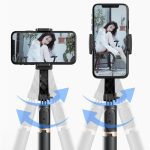 FANGTUOSI – stabilisateur de cardan portatif avec trépied obturateur Bluetooth, pour Smartphone, caméra d'action, enregistrement vidéo Vlog Live