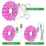LED Grow Light Full Spectrum USB Grow Light Strip 0.5m 1m 2m 3m 2835 SMD DC5V LED Phyto Tape for Seed Plants Flowers Greenhouses