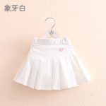 Vêtements d'été en coton pour enfants de 3 4 6 8 9 10 12 ans, jupe avec short, entraînement de danse, à la mode, 2021