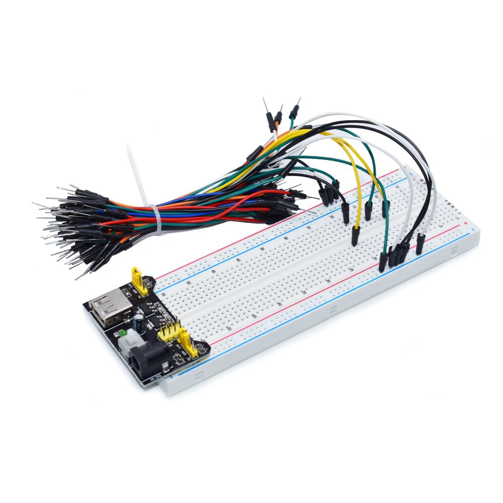Plaque D'essai Sans Soudure 3 Breadboards 830 Points Sans Soudure - Platine D'Essai Carte D