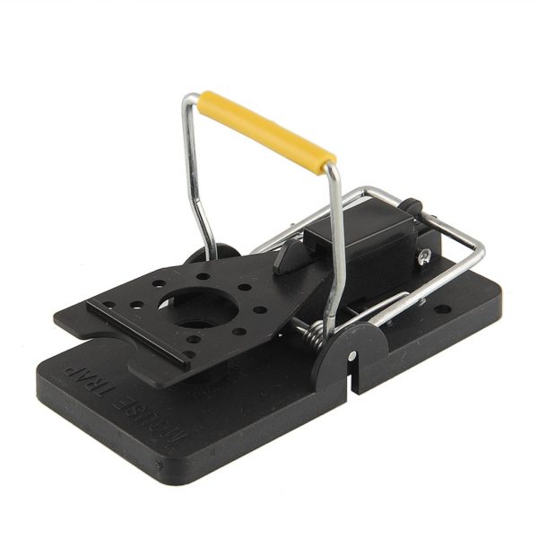 Piège à souris réutilisable de haute qualité, 1 pièce/2 pièces, piège à souris, appât à pression, lutte antiparasitaire à ressort