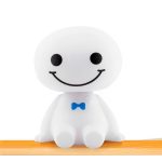 Cartoon Plastic Cute Shaking Head Robot Toys Doll Automotive Decoration Auto Interior Dashboard Bobble Head Toys Car Ornament