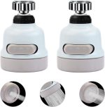 Zhangji 3 Modes Faucet Aerator 360 Degree Rotating Flexible WaterSaving High Pressure Filter Adapter Sprayer Kitchen Accessories
