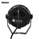 Wireless Remote Control RGBW 12x3W UV Disco Wash Flat Light Equipment 8 Channels DMX 512 LED Uplight Stage Lighting Effect Light