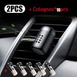 Baseus Metal Car Perfume Air Freshener Aromatherapy Solid for Car Air Vent Outlet Freshener Air Condition Clip Diffuser