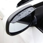1Pair Universal Car Covers Car Rear View Mirror Sticker Protector Rain Guard Rearview Mirror Rain Eyebrow Visor Shade Hot