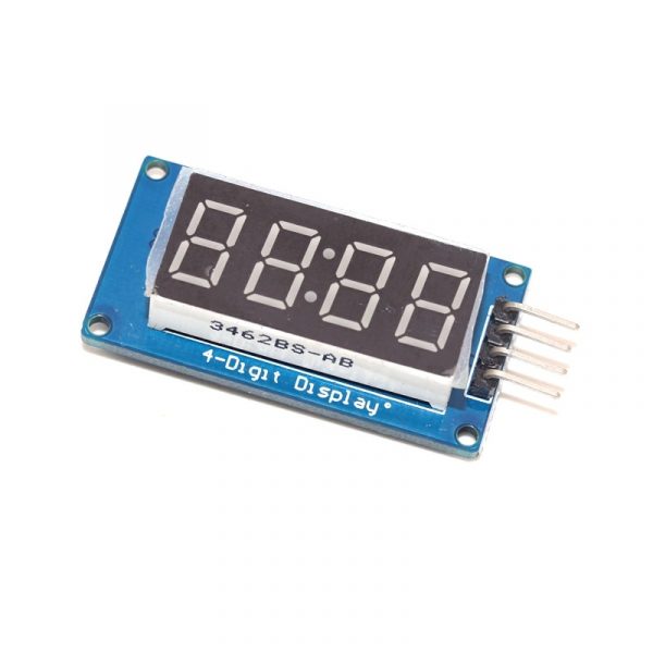 Module d'affichage TM1637 pour Arduino 7 segments 4 Bits, Tube numérique à Anode rouge, horloge de 0.36 pouces, Pack de quatre pilotes en série