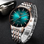 LIGE Luxury Ladies Watch Women Waterproof Rose Gold Steel Strap Women Wrist Watches Top Brand Bracelet Clocks Relogio Feminino