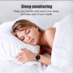 Rogdid – montre connectée GT pour hommes, entièrement tactile, étanche, moniteur d'activité physique, de fréquence cardiaque, horloge, pour Huawei Android IOS