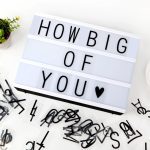 LED Combination Light Box Night Table Desk Lamp A4 A5 A6 DC 5V DIY Letters Symbol Cards Decor USB/Battery Powered Message Board
