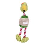 Pet Dog Squeaky Toy Durable Cute Papa Duck Making Sound Plush Dog Puppy Chew Toys Training Teething Toys For Small Medium Dogs