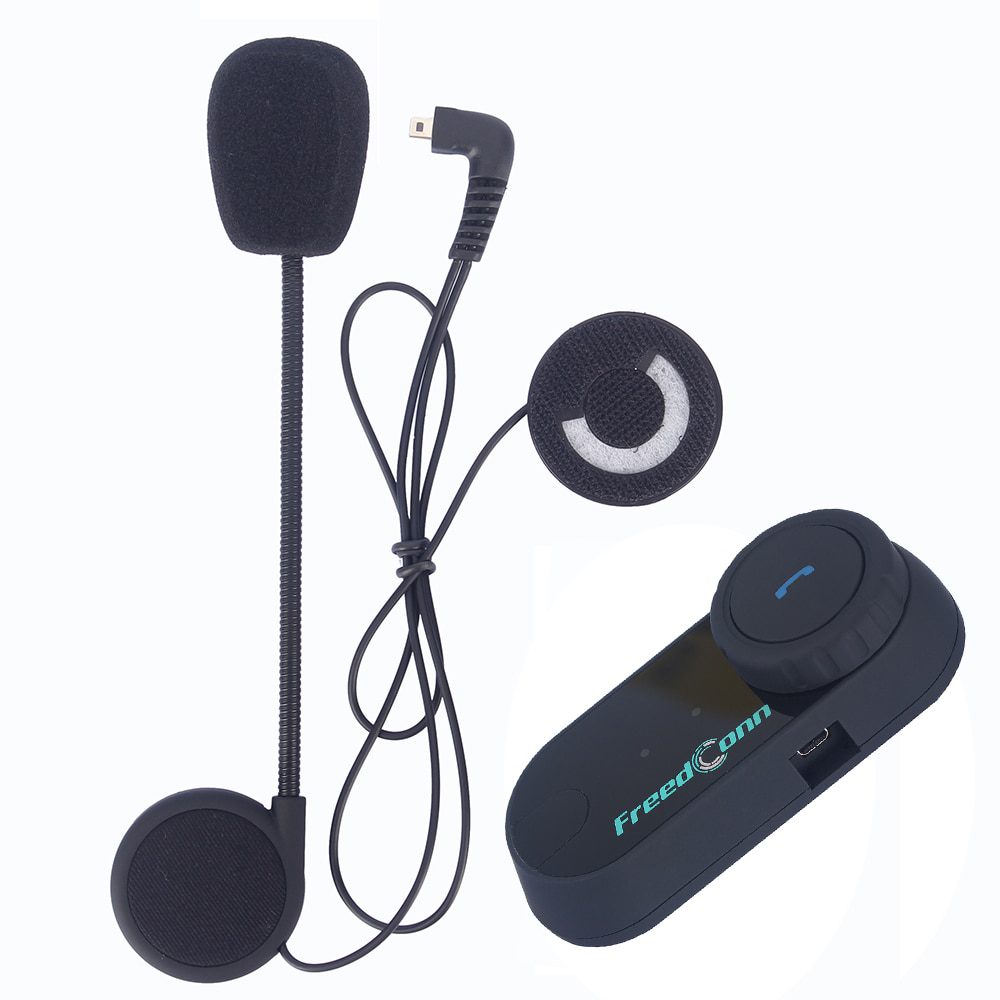 T-com-os Motorcycle Helmet Bluetooth Headset Intercom 100M Interphone Stereo