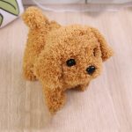 Jouets électroniques interactifs pour animaux de compagnie, Robot chien aboyant, jouets électroniques pour enfants
