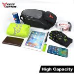 Touch Screen Motorcycle Bag Moto Single Shoulder Bag Motocross Fuel Tank Bag Magnetic Fixed Straps Mobile Phone Navigation 7inch