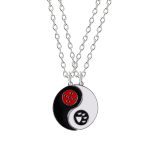 Collier Akatsuki Hidan Ninja Jashin, symbole de la trinité, baptême catholique, pendentif religieux Anime, vente en gros, nouveaux bijoux
