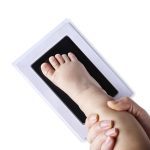 Tampons encreurs empreintes de bébé, pour garder les souvenirs des pieds et mains des nouveaux nés de 0 à 6 mois, ou toute autre trace, encre non toxique pour la peau