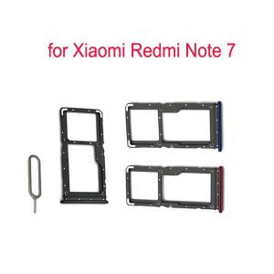 Adaptateur de carte sim pour Xiaomi Redmi Note 7, récepteur, micro SD, pièce de rechange, original