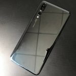 Couvercle de batterie pour Huawei P20 Pro, coque arrière de téléphone avec Logo autocollant d'objectif de caméra