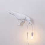Designer Bird Lamp LED wall lamp with plug in cord Living Room bedside Lights Aisle Restaurant Home Decor Bird Wall Light Fixtur
