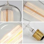 vintage Edison bulb E27 40w lampada retro lamp incandescent ampoule 220V For Decor Filament Bulb E27 Pendant Lights Antique Bulb