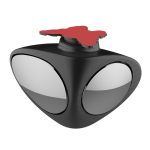 360 Degree Car Blind Spot Mirror Car Rearview Zone Mirror Rotatable 2 Side Wide Angle Exterior Rear View Mirror Safety Accessory