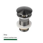 Bathroom Basin Sink Pop Up Drain Stopper Bathroom Faucet Accessories Brass Matt black/Chrome/Rose Gold/Brushed Gold