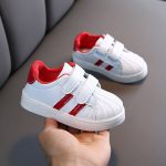 Baskets à la mode décontractées, légères et aérées pour filles et garçons,chaussures de sport et de course souples pour enfants et bébés,