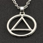 Akatsuki Hidan – collier Ninja Jashin, symbole de la trinité, pendentif catholique, amulette de Religion, nouveau bijou Anime, vente en gros