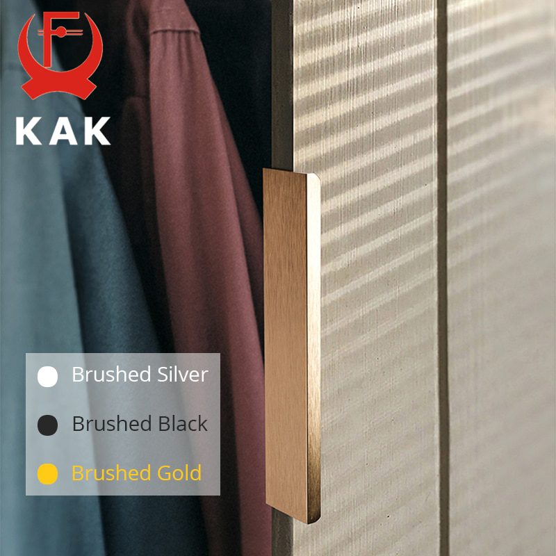 KAK-Black-Silver-Hidden-Cabinet-Handles-Zinc-Alloy-Kitchen-Cupboard-Pulls-Drawer-Knobs-Bedroom-Door-Furniture-Handle-Hardware KAK Black Silver Hidden Cabinet Handles Zinc Alloy Kitchen Cupboard Pulls Drawer Knobs Bedroom Door Furniture Handle Hardware