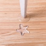 Door Stoppers Wall Protection Safety Shock Absorber Door Handle Bumpers Security PU Transparent Wall Starfish Shape Protectors