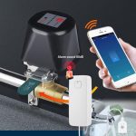 Sgooway Tuya Smart Wifi Water Leak Sensor Detector Alarm Compatible With Smart Life Valve 80dB Alarm Sound
