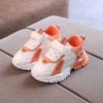 Baskets légères et décontractées avec amortisseur pour enfant, taille 21-30, chaussures résistant à l'usure et respirantes pour bébé fille et garçon, style espadrilles,
