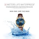 OLEVS Men Watche Top Brand Luxury Fashion Bussness Breathable Leather Luminous Hand Quartz Wristwatch Gifts for Male