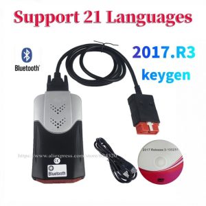 2021 Newest 2017.R3 with Keygen VD DS150E CDP Pro Bluetooth For Delphis Car Truck Diagnostic Tool Obd Scanner with New Relays