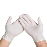 100 Pcs/Lot Disposable Nitrile Gloves Work Food Prep Cooking Gloves Kitchen Food Waterproof Service Cleaning Gloves Safety