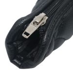 AUTO -Anti-slip Zipper Closure Car Gear Shift Knob Cover Black Auto parts Car stall anti-slip leather case Driving control cover