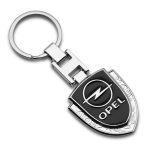 1PCS 3D Metal+Braided rope Car Styling Keychain Key Chain Key Rings For Opel Astra H G J Insignia Mokka Zafira Corsa Vectra C D