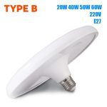 Led Bulb e27 For Home Led Lamp 220v 15W 20W 40W 50W 60W Indoor Lighting UFO Shape Light Bulbs For Garage Kitchen Living Room