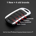 Garage door remote control for 433mhz garage command 868MHz replicator garage door opener rolling code transmitter controller